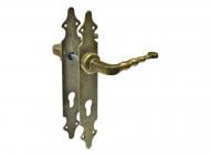 Ручка на планке Amig мод.101РВ цилиндровый 85 мм антик Ручка на планке Amig мод.101РВ цилиндровый 85 мм антик