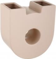 Ваза Inari Lexi 23,5 см бежевая K16863