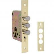 Замок врезной дополнительный Amig мод.102 латунь