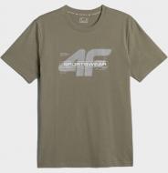 Футболка 4F TSHIRT M3565 4FWAW26TTSHM3565-43S р.M зеленый Футболка 4F TSHIRT M3565 4FWAW26TTSHM3565-43S р.M зеленый