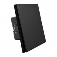 Выключатель одноклавишный HausMark INO без подсветки черный LS-EU-Black