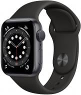 Смарт-часы Apple Watch Series 6 GPS 44mm space grey Aluminium Case with Black Sport Band(M00H3UL/A) Смарт-часы Apple Watch Series 6 GPS 44mm space grey Aluminium Case with Black Sport Band(M00H3UL/A)