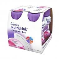 Энтеральное питание Nutricia Nutridrink Compact Fibre Strawberry со вкусом клубники 4 шт х 125 мл (8716900551628)