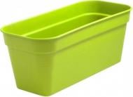 Ящик балконный Алеана Глория прямоугольный 6 л оливковый (115057)