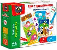 Игра Vladi Toys с прищепками Маленький логик VT5303-11 Игра Vladi Toys с прищепками Маленький логик VT5303-11