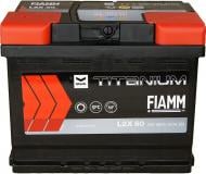 Акумулятор автомобільний Fiamm Titanium Black 60Ah 510A 12V «+» ліворуч (FIM 7905179)