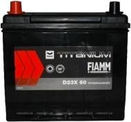 Аккумулятор автомобильный Fiamm Titanium Black 60Ah 540A 12V «+» слева (FIM 7905181)