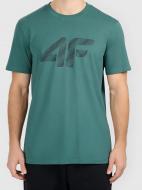 Футболка 4F TSHIRT M3579 4FWAW26TTSHM3579-46S р.S зеленый