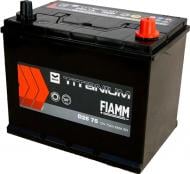 Аккумулятор автомобильный Fiamm Titanium Black 75Ah 640A 12V «+» справа (7905188)