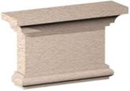 Пилястра PC 110 капитель 360х220x102 мм Prestige Decor