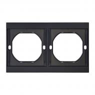 Рамка двухместная HausMark INO горизонтальная черный AC-2M-EU-Black Рамка двухместная HausMark INO горизонтальная черный AC-2M-EU-Black