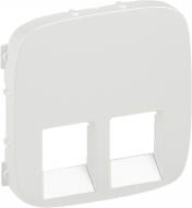 Накладка на механизм розетки Legrand Allure RJ11+RJ45 жемчуг 755429