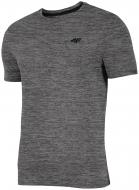 Футболка 4F H4L19-TSM002-23M S темно-сірий