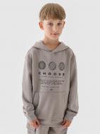 Джемпер 4F SWEATSHIRT M1226 4FJWAW24TSWSM1226-26S р.140 сірий