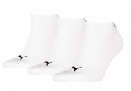 Носки Puma UNISEX SNEAKER PLAIN 3P 93862413 р.39-42 белый 3 шт.