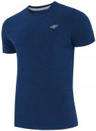 Футболка 4F H4L19-TSM002-30M S темно-синій