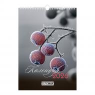 Календар настінний Buromax Emphasis on color А3 2026