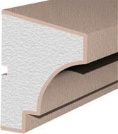 Підвіконня Prestige Decor DC 113 2000х117х150 мм білий