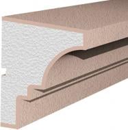 Підвіконня Prestige Decor DC 115 2000х184х180 мм білий
