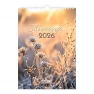 Календар перекидний Buromax А3 Wild flowers 2026