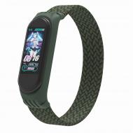 Ремешок для фитнес-браслета Armorstandart Braided Solo Loop для Xiaomi Mi Band 7/6/5/4 Khaki size M (ARM58766)