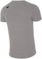 Футболка 4F H4L19-TSM004-27M 2XL світло-сірий