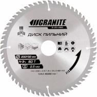 Пиляльний диск GRANITE 200x32 Z60 5-20-060