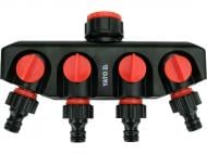 Распределитель автоматический YATO с 4 выходами 3/4"-1" YT-89103