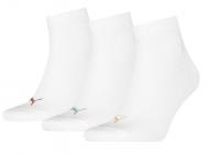 Шкарпетки Puma UNISEX QUARTER PLAIN 3P 93858922 р.43-46 різнокольоровий 3 шт.