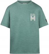 Футболка для мальчиков NWM свободного кроя р.158 тускло-зеленый P54213-1