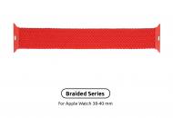 Ремешок Armorstandart Braided Solo Loop для Apple Watch 38/40/41mm Red Size 2 (120 mm) (ARM58069) red (ARM58069)