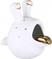 Статуэтка Inari Fishy 18,5х13,5х21,5 см белый с золотым