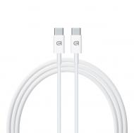 Кабель Armorstandart ABMM093 USB-C to USB-C Cable 1m white (ARM63471) 1 м білий (ARM63471)