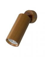 ВІТРИНА! Світильник настінно-стельовий Iterna Alta spot світлий ясен 1xGU10 ясен LW085