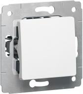 Выключатель одноклавишный Legrand Cariva без подсветки белый 773601