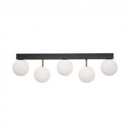 ВИТРИНА! Люстра потолочная Zuma Line ALI 5x40 Вт G9 черный/золото 5643