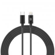 Кабель Armorstandart AMQGJ2B Lightning to USB-C Cable 1m black (ARM64293) 1 м black (ARM64293)