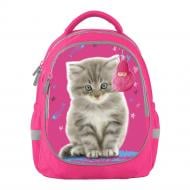 Рюкзак школьный Bagland Butterfly Кот 2 розовый суб.1019 (56591)