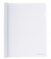 Папка пластиковая А4 с планкой-зажимом 2-65 листа белая Nota Bene