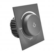 Светорегулятор поворотный HausMark INO 600 Вт 20 IP серый D-GP-Gray