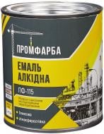 Эмаль алкидная ПРОМФАРБА ПФ-115 зеленый глянец 12 кг