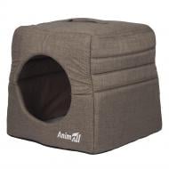 Домик-лежак AnimAll Square S серый