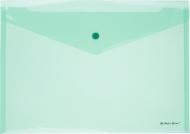 Папка-конверт А4 на кнопке зеленая Nota Bene