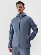 Куртка мужская демисезонная 4F SOFTSHELL JACKET M283 4FWAW24TSOFM283-32S р.L синяя