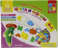Игра настольная Vladi Toys Чудо-сундучок Цвета и Формы VT4207-18 Игра настольная Vladi Toys Чудо-сундучок Цвета и Формы VT4207-18