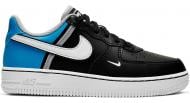 Кроссовки для мальчиков Nike FORCE 1 LV8 2 (PS) CI1757-001 р.33,5 черные