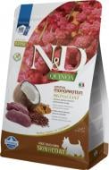 Корм сухой Farmina N&D Quinoa Dog Skin & Coat, Venison & Coconut Adult Mini с олениной и кокосом 2,5 кг Корм сухой Farmina N&D Quinoa Dog Skin & Coat, Venison & Coconut Adult Mini с олениной и кокосом 2,5 кг