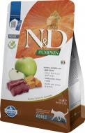 Корм сухой для котов Farmina N&D Cat Pumpkin Venison & Apple Adult с тыквой, олениной и яблоком 300 г