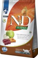 Корм сухой для котов Farmina N&D Cat Pumpkin Venison & Apple Adult с тыквой, олениной и яблоком 5 кг