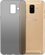 Чохол GlobalCase TPU Extra Slim для Samsung A6 A600 2018 темний